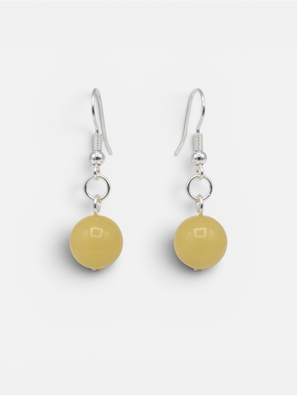 925 YELLOW JADE BELLE EARRINGS
